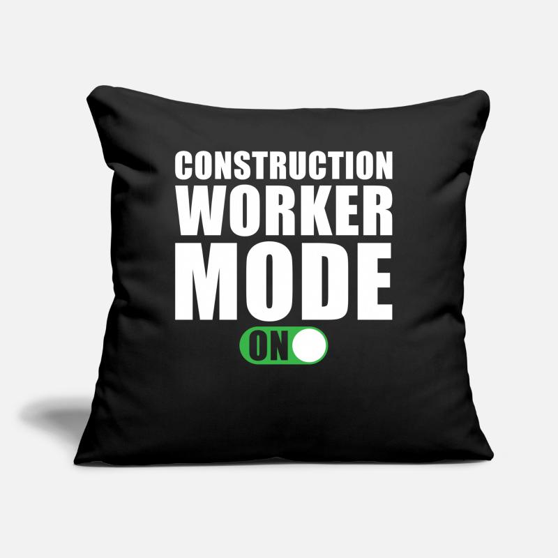 Construction Worker Mode On Sofa pillow with filling 45cm x 45cm