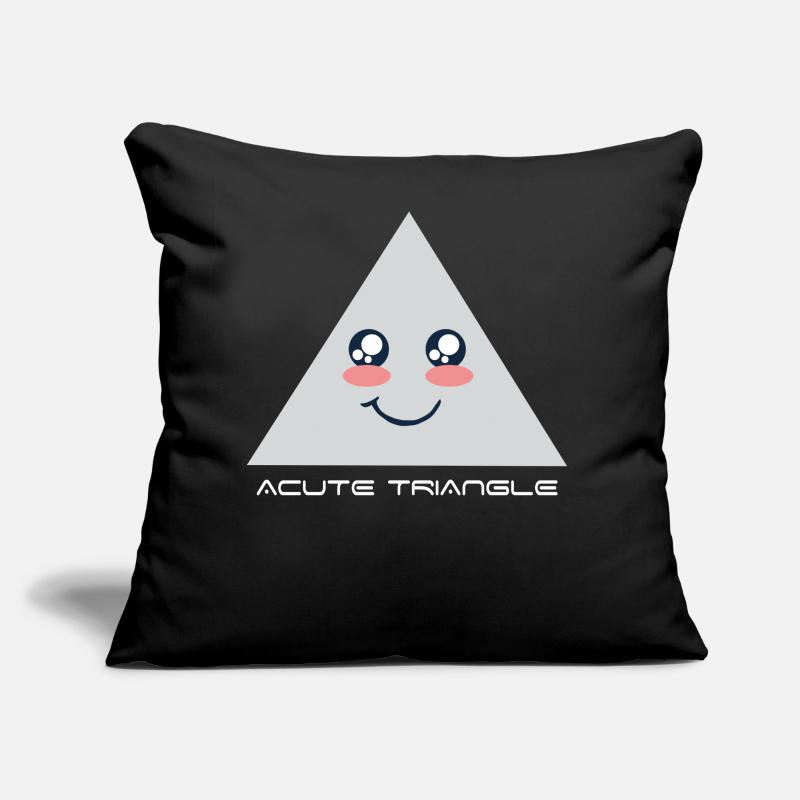 Acute Triangle Sofa pillow with filling 45cm x 45cm