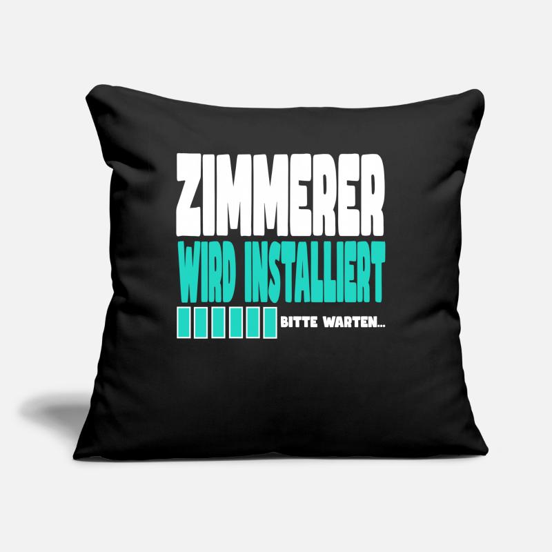 Zimmerer wird installiert Sofakissen mit Füllung 45 x 45 cm