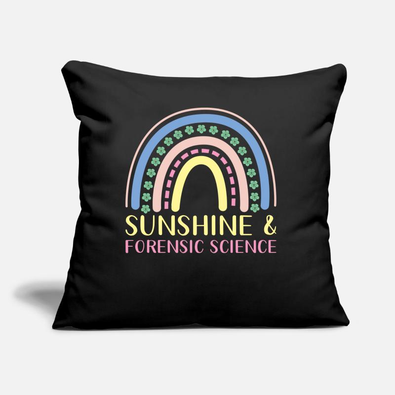 Forensic Science Sofa pillow with filling 45cm x 45cm