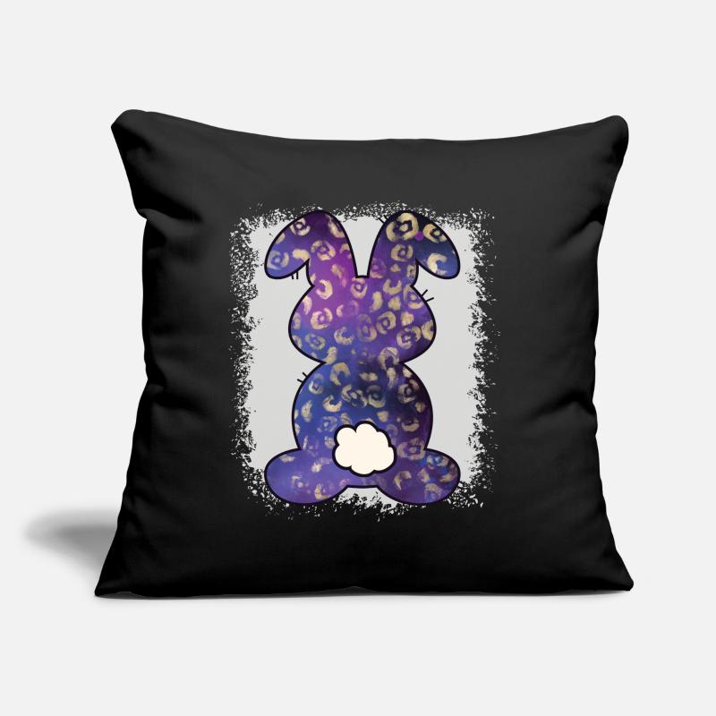 Leopard Print Bleached Easter Sofa pillow with filling 45cm x 45cm