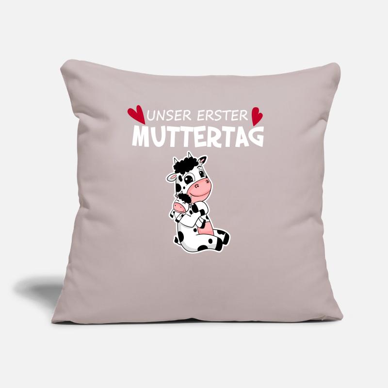 Muttertag - erster Muttertag Geschenk Sofakissen mit Füllung 45 x 45 cm