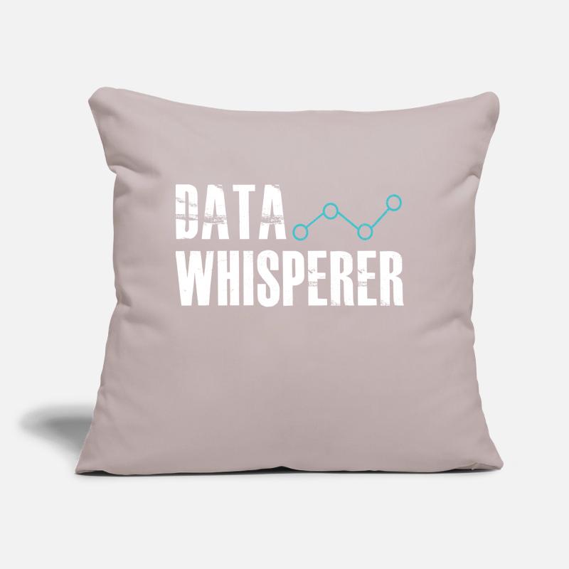 Datenflüsterer, wissenschaftlicher Analyst, Softwareentwickler Sofakissen mit Füllung 45 x 45 cm
