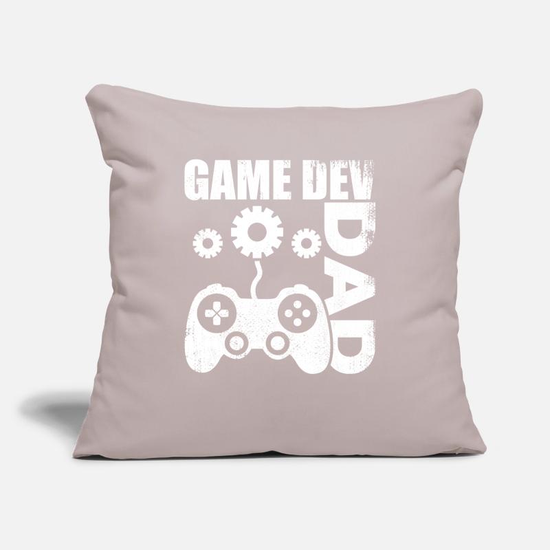 Game Developer Dad Sofa pillow with filling 45cm x 45cm