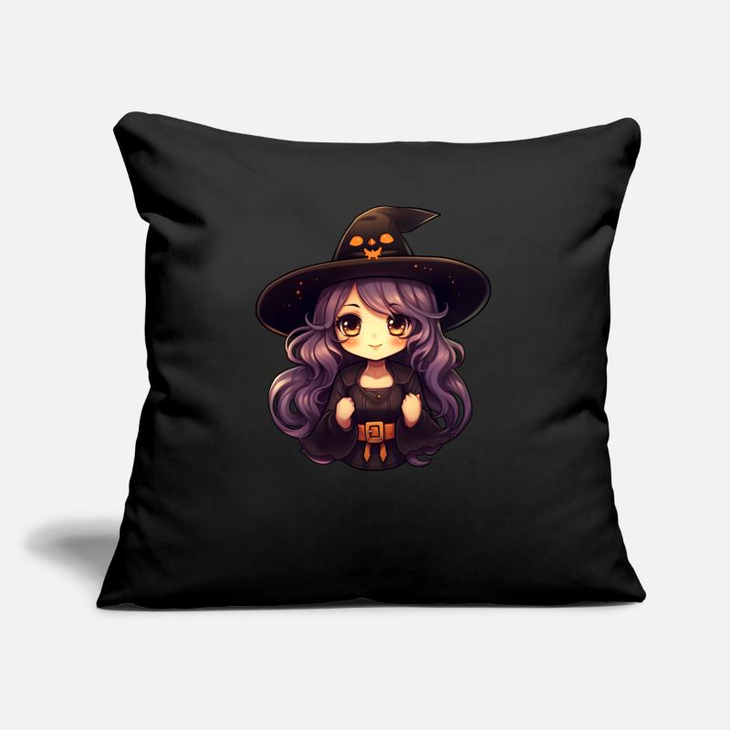 Comic Witch Sofa pillow with filling 45cm x 45cm