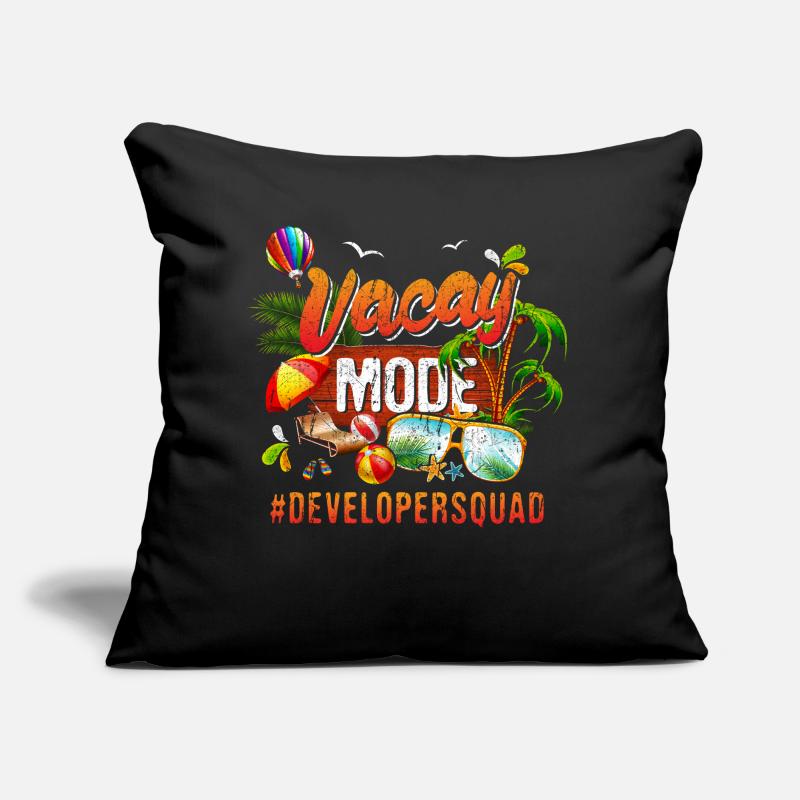 Developer Vacation Group #Developersquad Sofa pillow with filling 45cm x 45cm