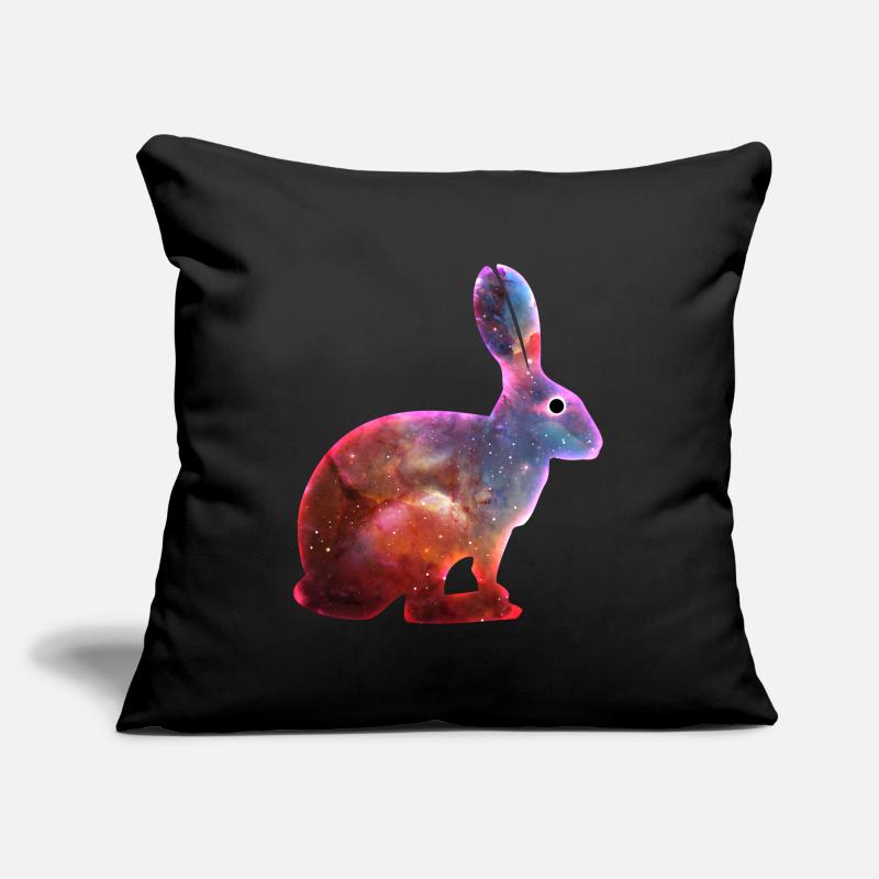 Cosmic Rabbit & Singularity Eye Sofa pillow with filling 45cm x 45cm