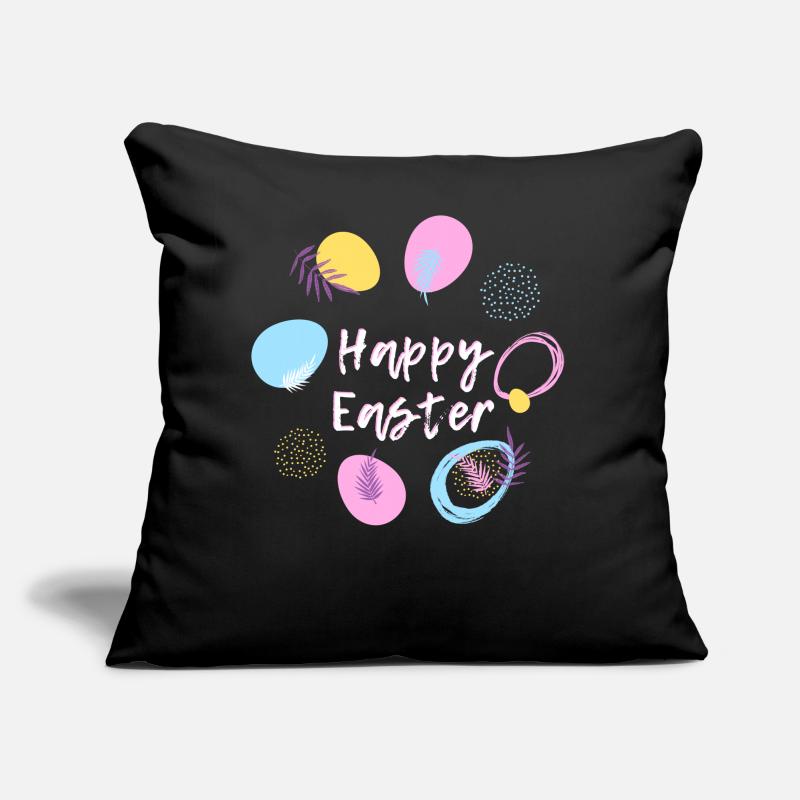 Happy Easter Easter Bunny Happy Easter Easter Motif Sofa pillow with filling 45cm x 45cm