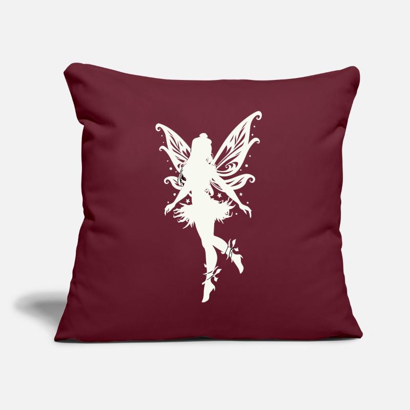 Fée, Elfe, Conte de fées, Créatures mythiques Coussin et housse de 45 x 45 cm