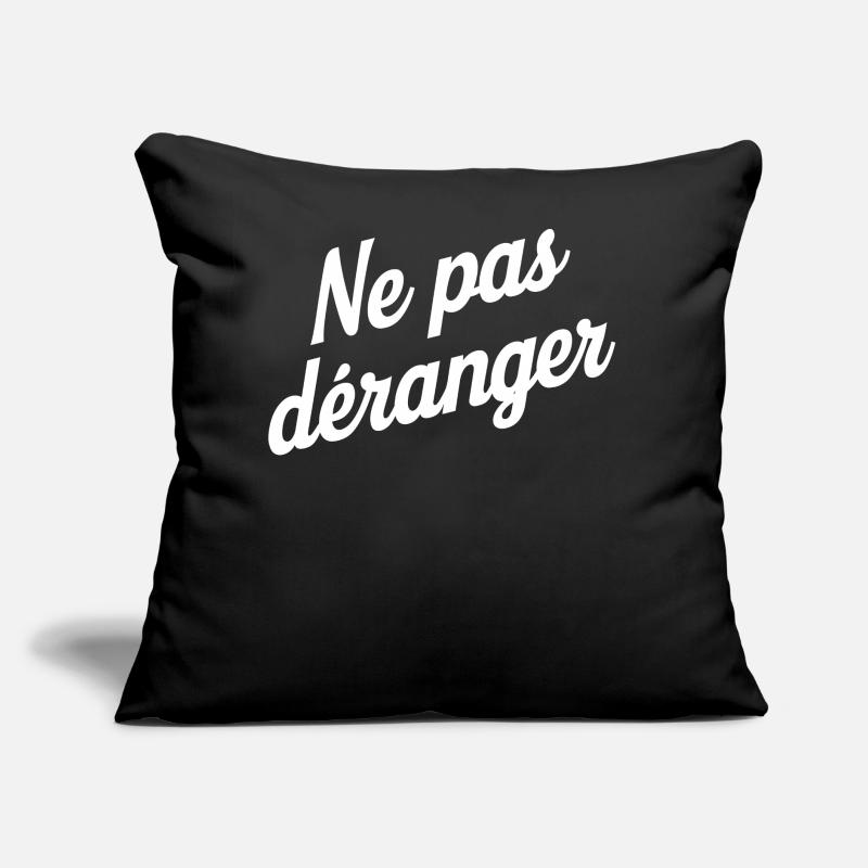 Ne pas déranger Coussin et housse de 45 x 45 cm