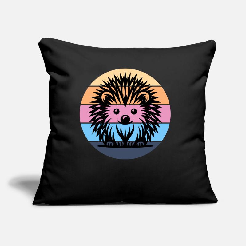 Hérisson Coussin et housse de 45 x 45 cm