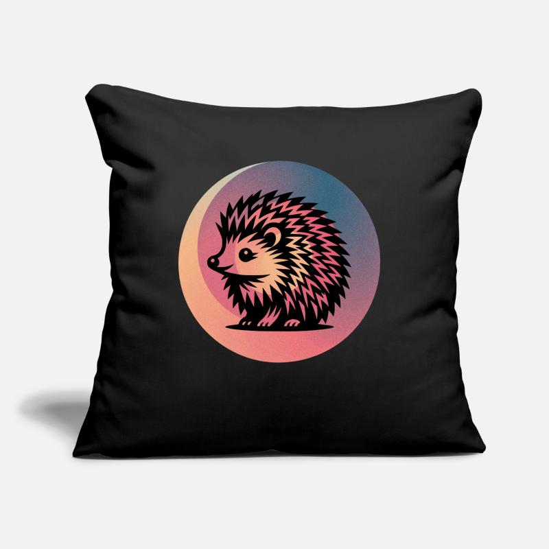 Hérisson Coussin et housse de 45 x 45 cm