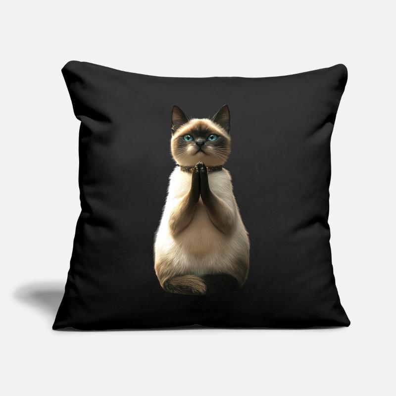 Chat Birman Chat Birman Sacré Chat Birman Mignon Chats Birmans Coussin et housse de 45 x 45 cm