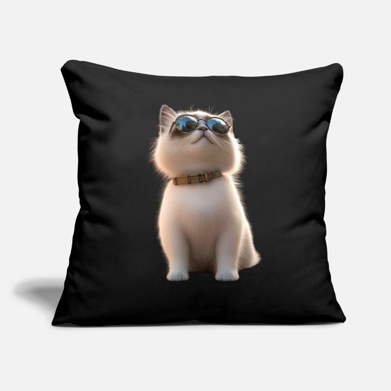 Chat Birman Chat Birman Sacré Chat Birman Mignon Chats Birmans Coussin et housse de 45 x 45 cm