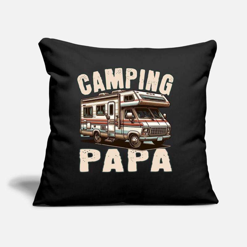 Camping Papa Sofakissen mit Füllung 45 x 45 cm