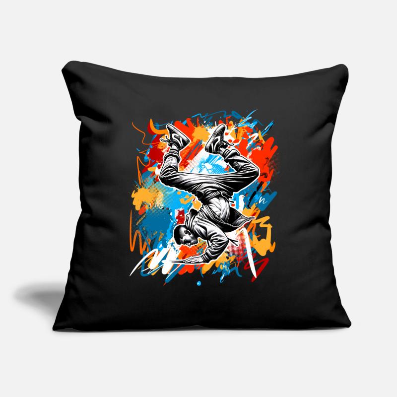 Breakdancing Sofa pillow with filling 45cm x 45cm