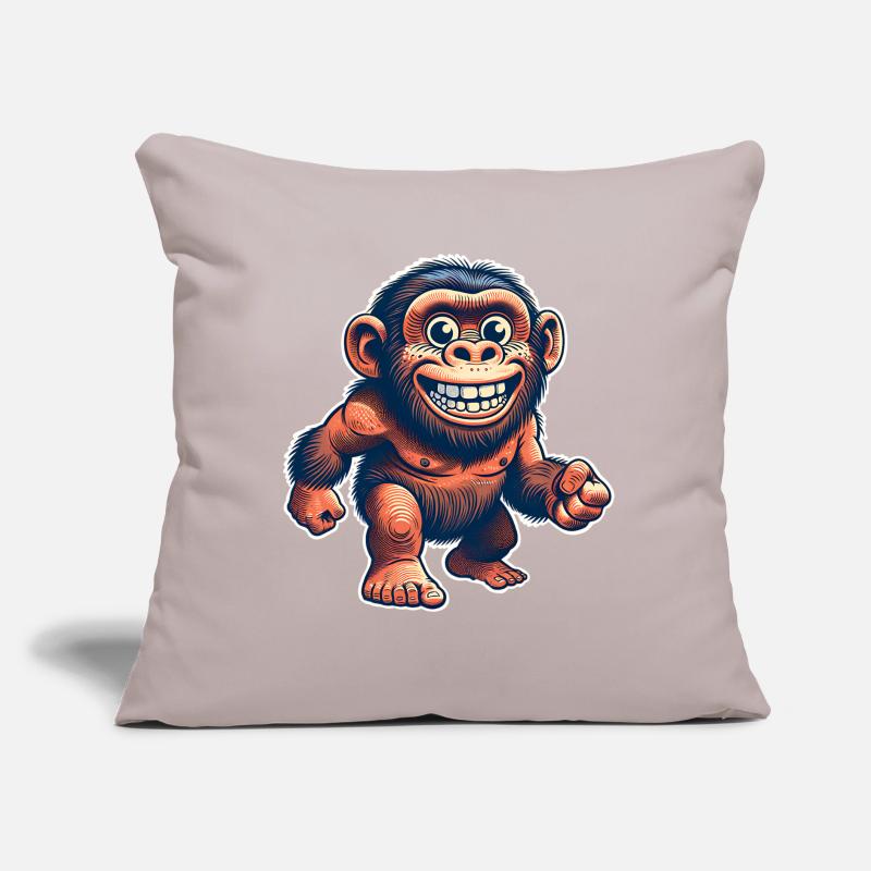 Neanderthal Sofa pillow with filling 45cm x 45cm