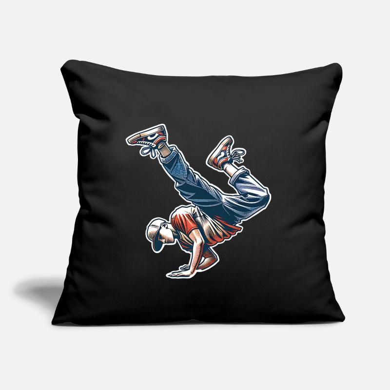 Breakdancing Sofa pillow with filling 45cm x 45cm
