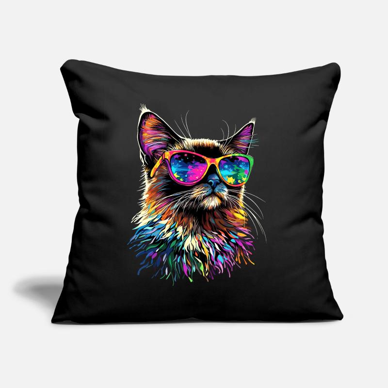 Chat Birman Chat Birman Sacré Chat Birman Mignon Chats Birmans Coussin et housse de 45 x 45 cm