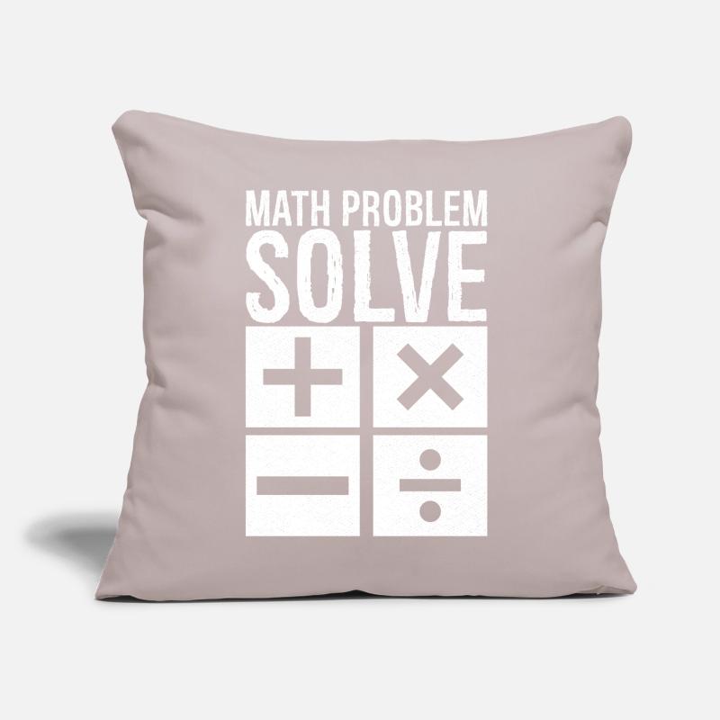 math problem solve Sofakissen mit Füllung 45 x 45 cm