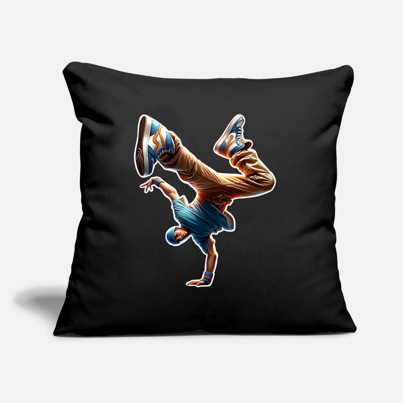 Breakdancing Sofa pillow with filling 45cm x 45cm