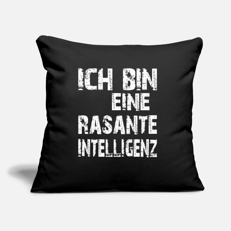 AI Saying: I am a fast-paced intelligence Sofa pillow with filling 45cm x 45cm