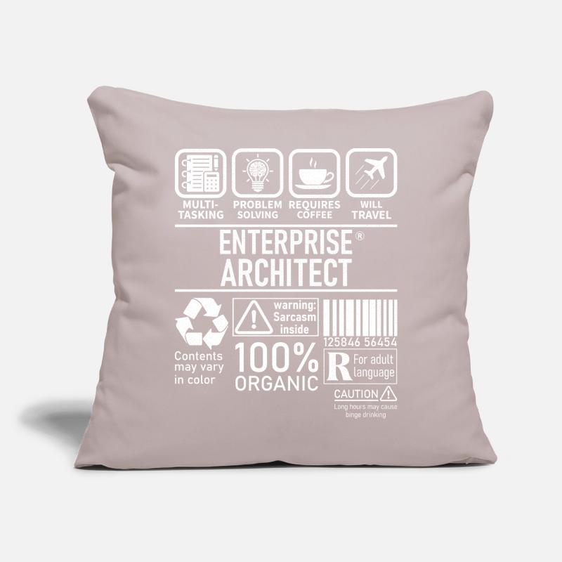Enterprise Architect multi tasking problem solving Sofakissen mit Füllung 45 x 45 cm