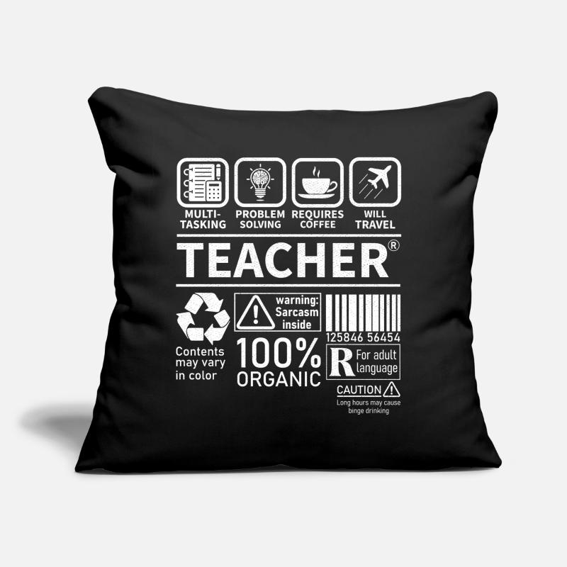 La résolution de problèmes multitâches de l’enseignant nécessite Coussin et housse de 45 x 45 cm