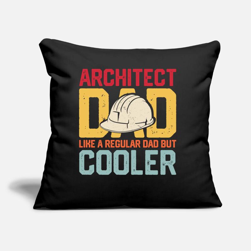 Architecte Coussin et housse de 45 x 45 cm