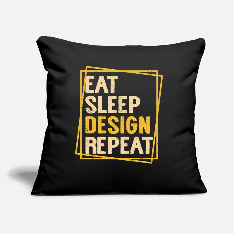 Architecte Coussin et housse de 45 x 45 cm