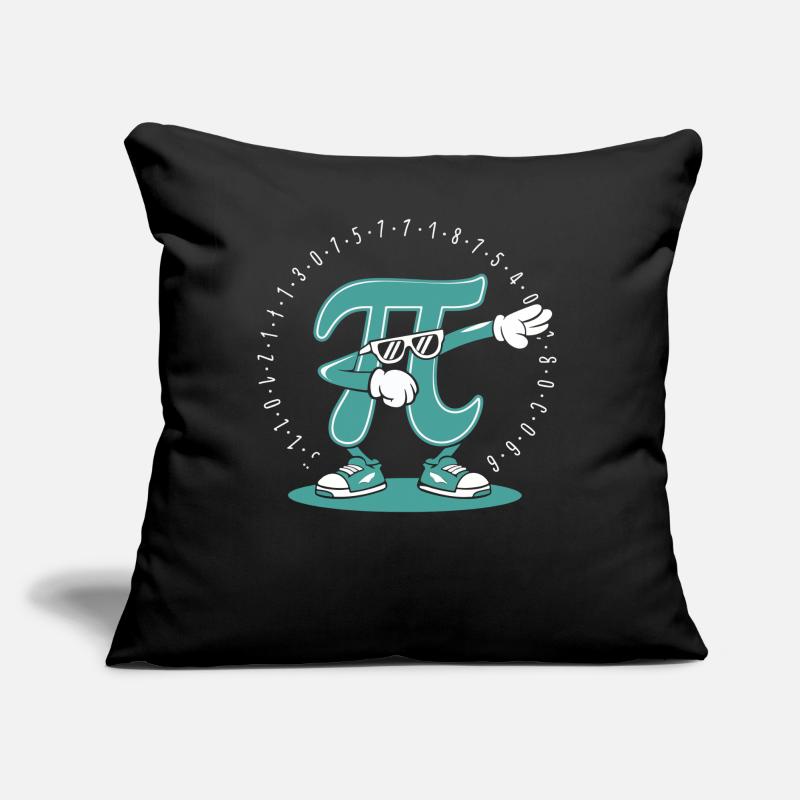 Pi Math Coussin et housse de 45 x 45 cm