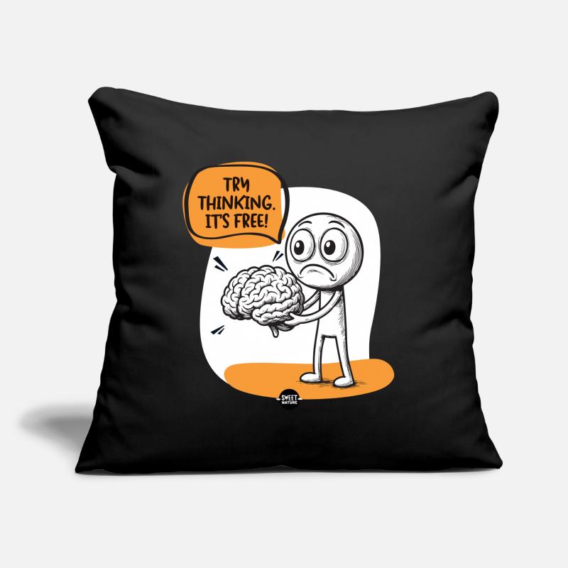 Cerveau. Un peu d’assemblage est requis. Coussin et housse de 45 x 45 cm