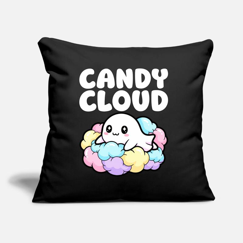 CANDY CLOUD - GHOST HALLOWEEN Sofa pillow with filling 45cm x 45cm