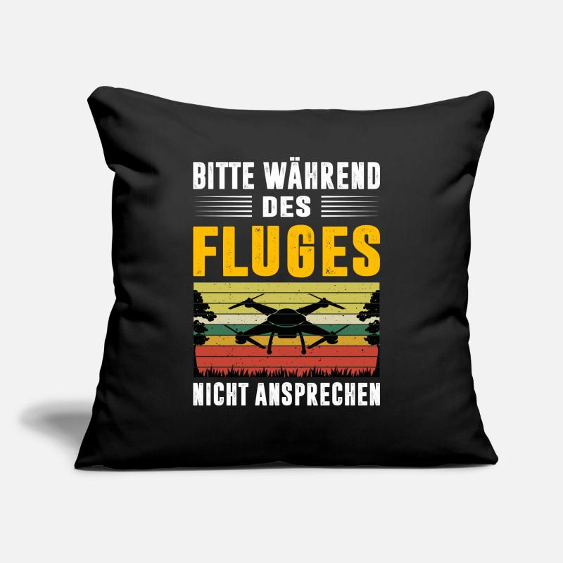 Drone Pilot Accessories Drone Pilot Drone Gift Sofa pillow with filling 45cm x 45cm