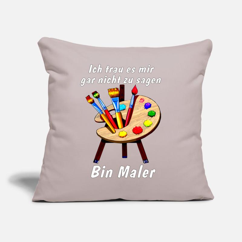 Easel I'm a painter Sofa pillow with filling 45cm x 45cm
