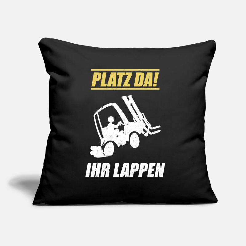 Space Since Your Rag / Forklift Driver Saying Sofa pillow with filling 45cm x 45cm