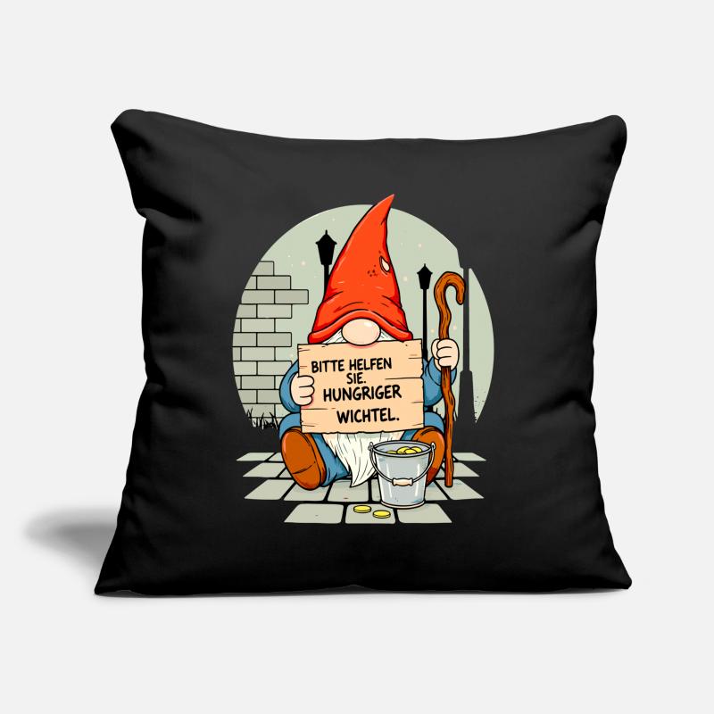 Hungery Gnome | Please help Gnome Sofa pillow with filling 45cm x 45cm