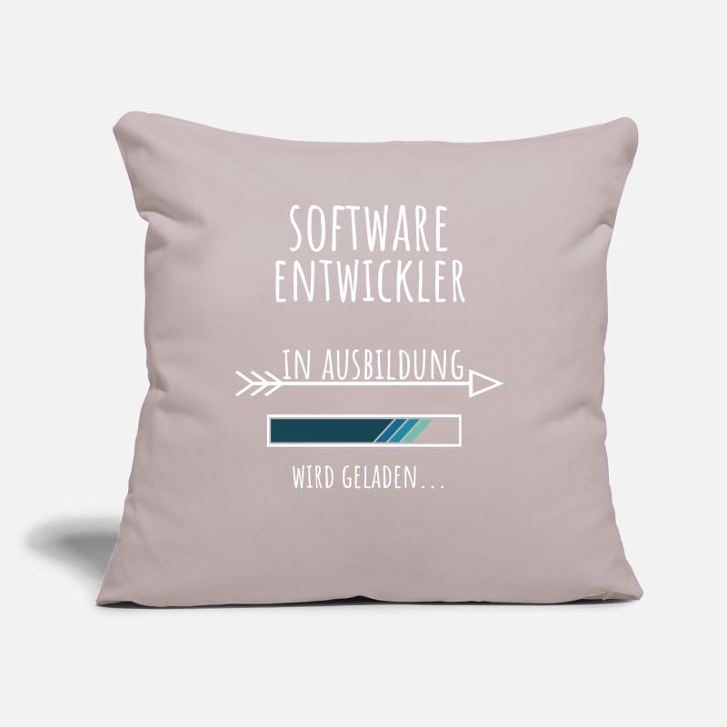 Computer Science Studies Profession Software Developer Sofa pillow with filling 45cm x 45cm