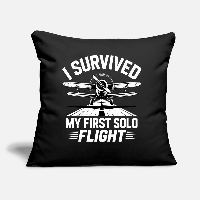First Flight Airplane Flight Sofa pillow with filling 45cm x 45cm