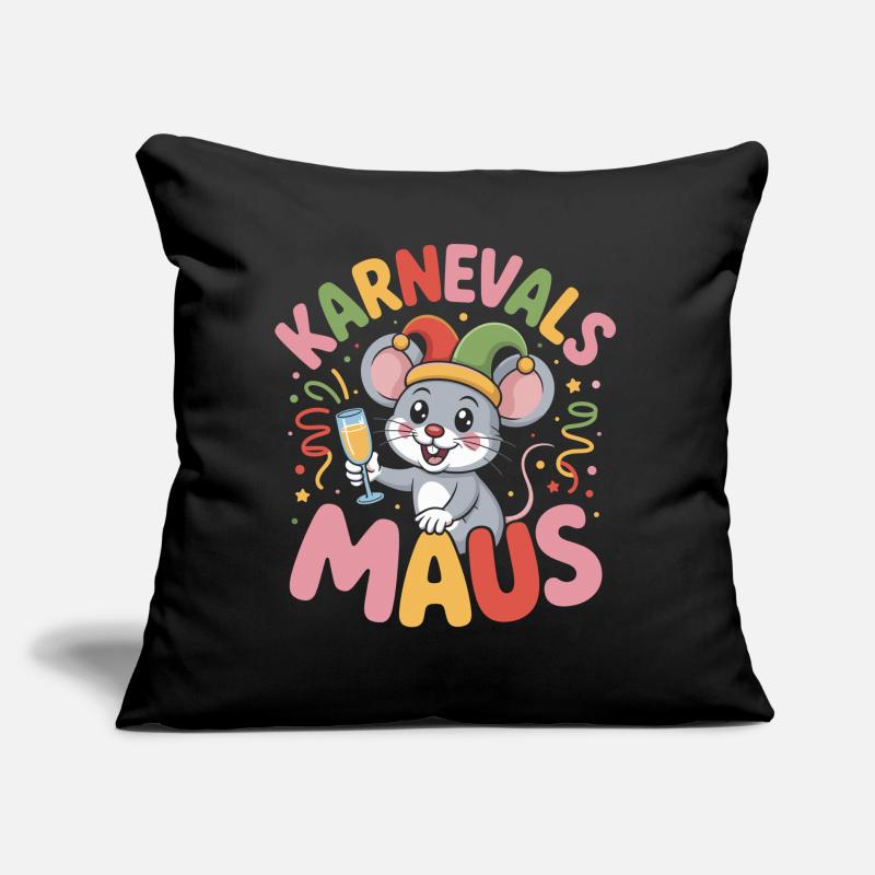 Carnival Mouse Cologne Carnival Mouse Sofa pillow with filling 45cm x 45cm