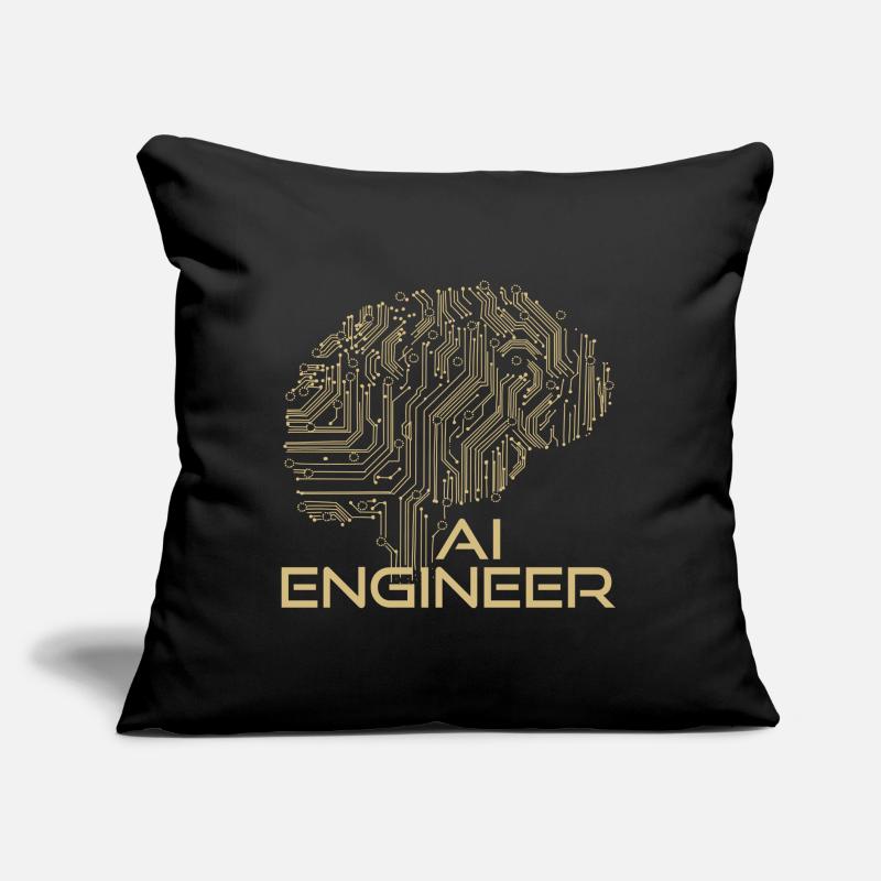 AI Engineer – Artificial Intelligence & Technology Sofa pillow with filling 45cm x 45cm