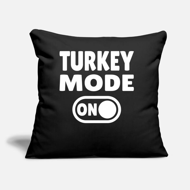 Turkey Mode ON Sofa pillow with filling 45cm x 45cm
