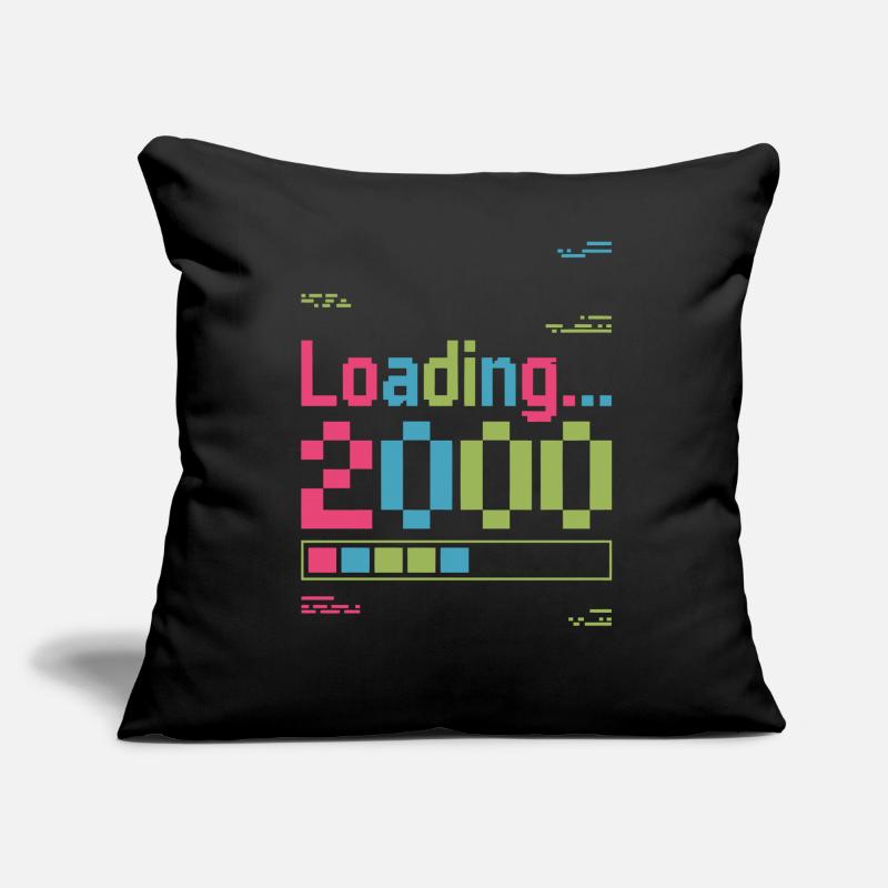 Loading 2000 pixel loading screen Sofa pillow with filling 45cm x 45cm