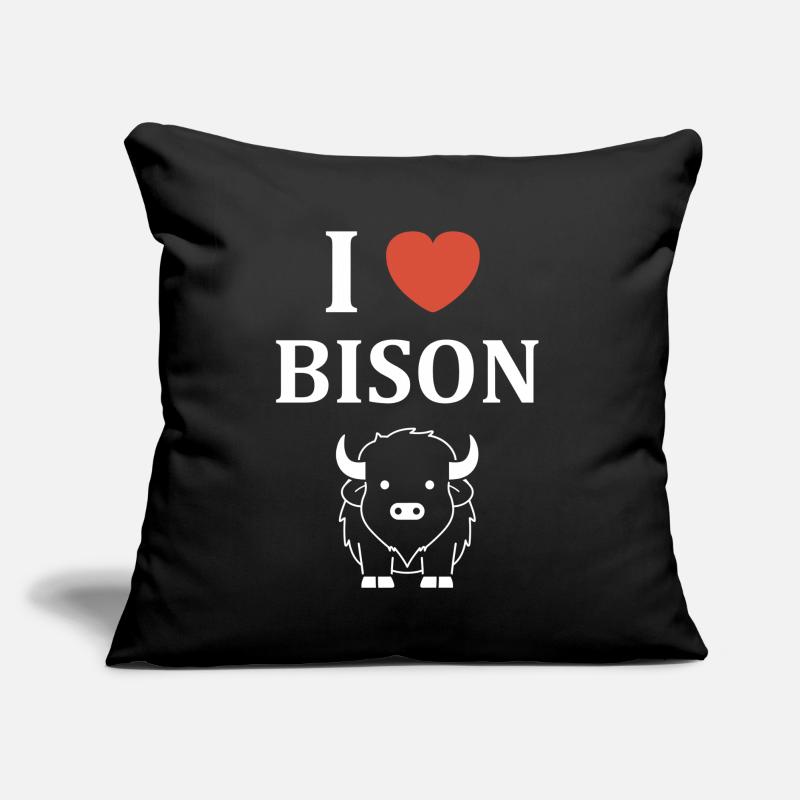 bison Sofa pillow with filling 45cm x 45cm