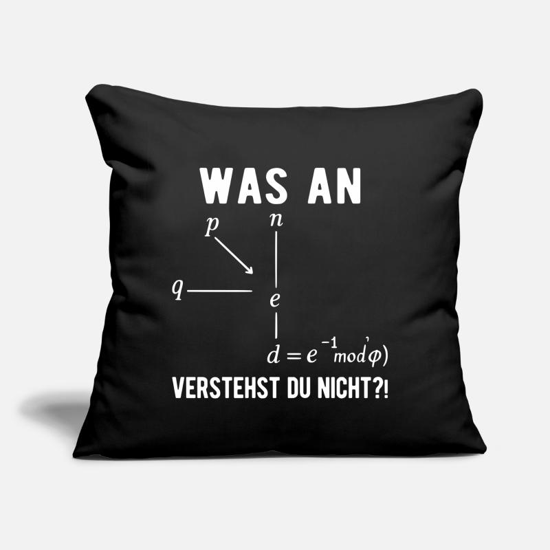Informatiker Programmierer Computer Nerd Spruch  Sofakissen mit Füllung 45 x 45 cm