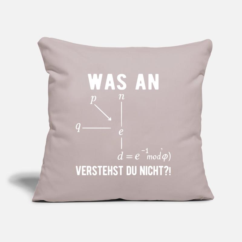 Computer Scientist Programmer Computer Nerd Saying Sofa pillow with filling 45cm x 45cm