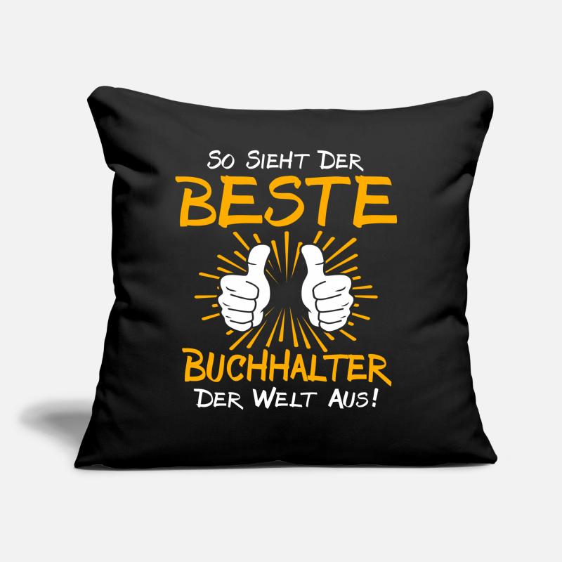 Idée de cadeau pour comptable Coussin et housse de 45 x 45 cm