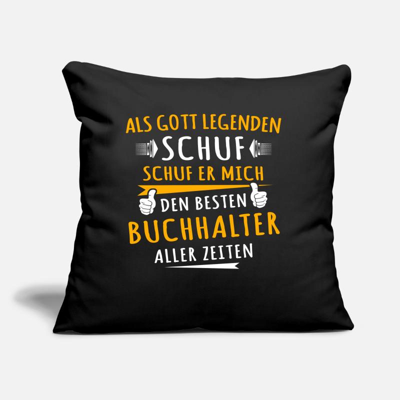 Comptable Coussin et housse de 45 x 45 cm