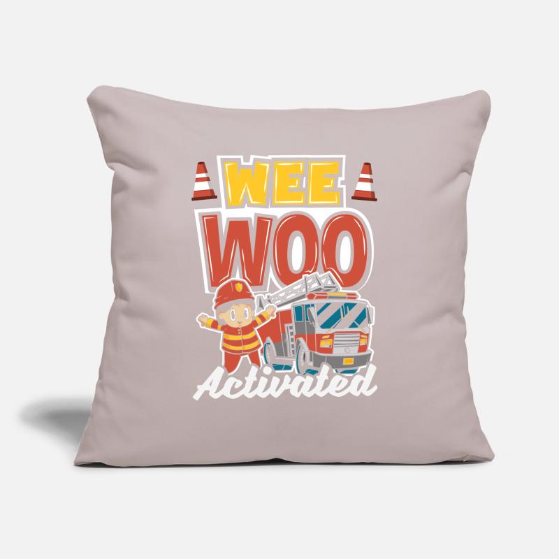Wee Woo Squad Fire Tiny Firefighter Sofa pillow with filling 45cm x 45cm