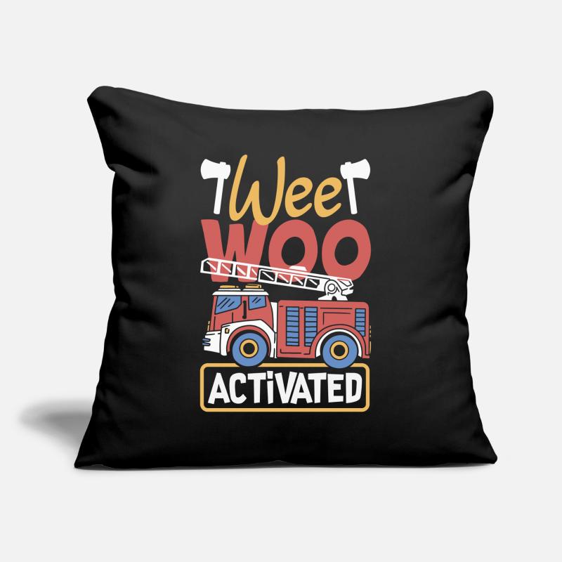 Wee Woo Squad Fire Tiny Feuerwehrmann Sofakissen mit Füllung 45 x 45 cm